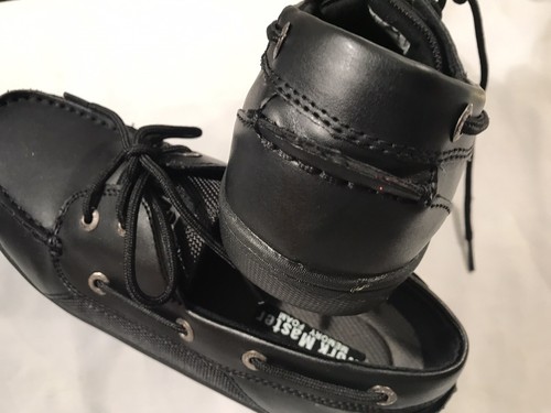 Work Master Memory Foam Men’s Slip Resistant Shoes Black Size 7.5M EUC - Picture 6 of 9