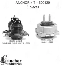 Anchor Engine Mount Kit for Durango, Grand Cherokee 300120