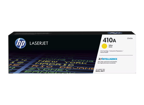 Original HP 410A Tonerkartusche Gelb M377 / M452 / M477 - CF412A