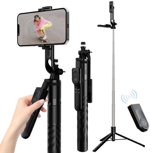 68 inch professional phone stand + camera tripod remote control selfie stick - Picture 3 of 10