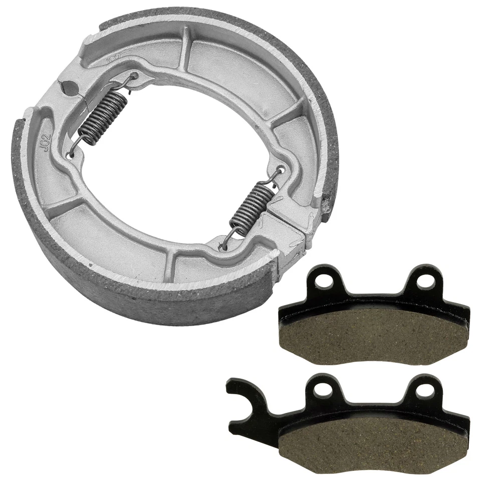 for Honda CMX250C CMX250C2 Rebel 250 96-04 Front Brake Pads Rear Brake Shoes Foto 4 de 4