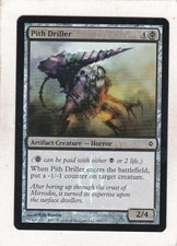 Magic MTG: Foil: New Phyrexia: Pith Driller