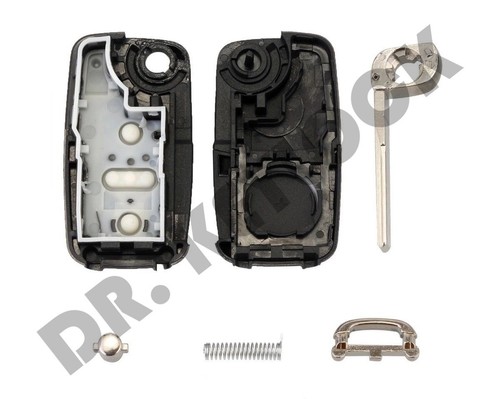 GUSCIO CHIAVE TELECOMANDO VOLKSWAGEN GOLF 6 TURAN TIGUAN POLO 2 - 3 TASTI AMAROK - 第 2/4 張圖片