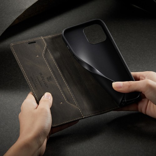 For iPhone 16e/16/15/14/13/12/11 XR SE 8 Leather Wallet Case Magnetic Flip Cover - Picture 8 of 40