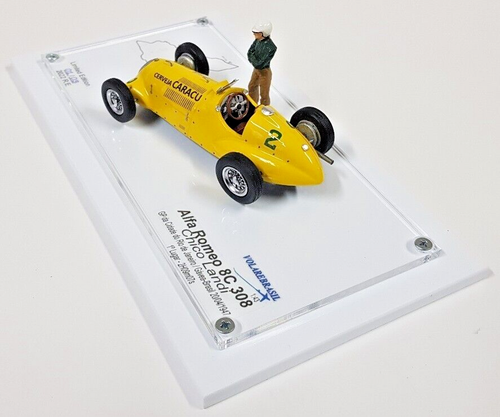 MINIATURE VOLAREBRASIL 1/43 ALFA ROMEO 308 8C CHICO LANDI GP GÁVEA BRASIL 1947 - Picture 5 of 12