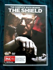 The Shield : Season 6 (DVD, 4-Disc Set) R-4- LIKE NEW- FREE POST IN AUSTRALIA