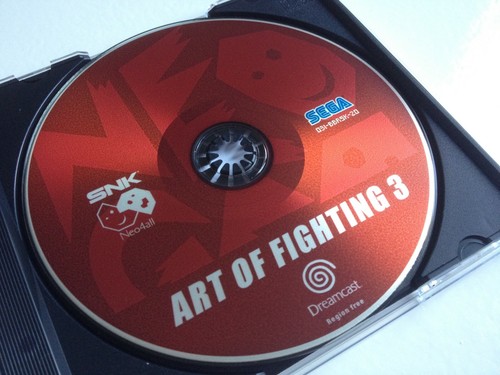 SEGA Dreamcast Art of Fighting 3 SNK neo4all neo geo - Imagen 5 de 6