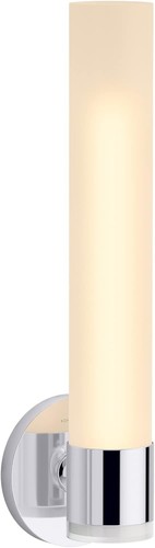 KOHLER PURIST Tube Wall Sconce in Polished Chrome - open box (32375-SC01-CPL) - Picture 2 of 4