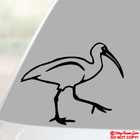 IBIS BIRD Vinyl Decal Sticker Car Truck Van Motorcycle Rear Window Wall Bumper