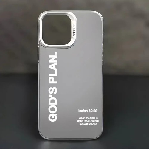 God's Plan Jesus Bible Verse Case for iPhone 16 12 13 mini 11 14 15 Pro Max XR 8 - Photo 11 sur 39