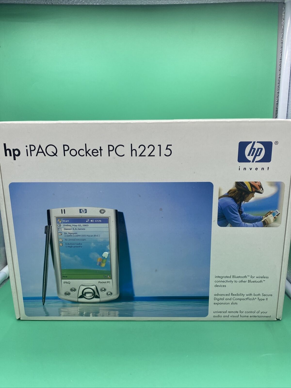 HP IPAQ H2215 Pocket PC 400mhz (FA159A#8ZP) Brand NEW/FACTORY SELAED