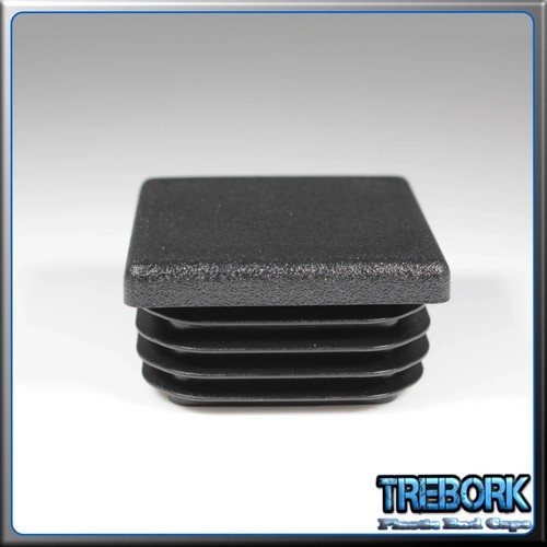 Square End Caps Plastic for Tubing Bungs inserts Blanking Plugs POST CAPS - Picture 110 of 179