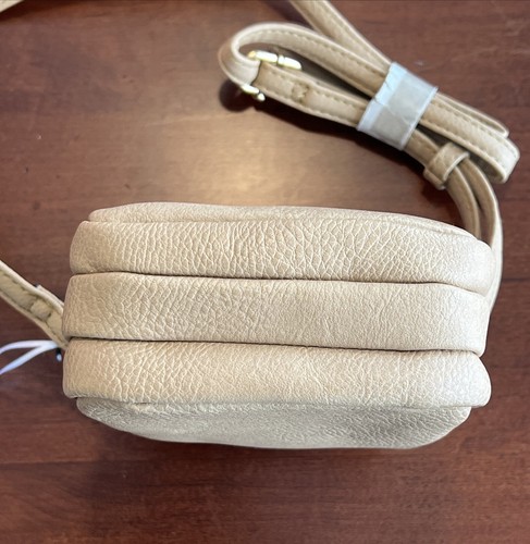 Bolso Bandolera Malí + Lili Josie Triple Compartimentos Cartera Bronceado Doblado - Imagen 7 de 13