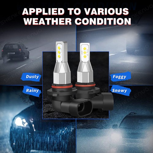 For Chevrolet S10 1998-2003 - 4PC 6000K LED Headlight High & Low Beam Bulbs - Picture 9 of 13