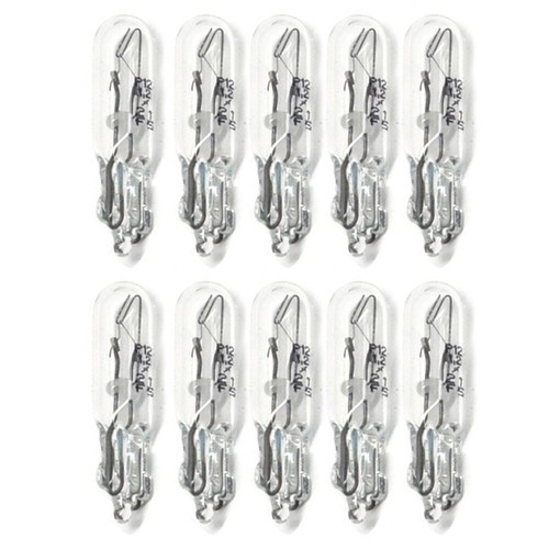 10x T5 286 12V 2W Miniature Capless Wedge Car Dashboard Panel Light Lamp Bulbs - Picture 3 of 11