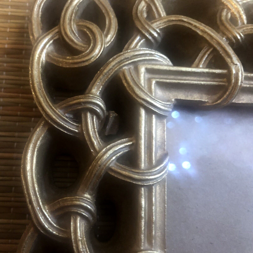 Seltener spektakulärer Vintage? SICURA italienische Designs gold vergoldeter RAHMEN, freistehend - Bild 9 von 10