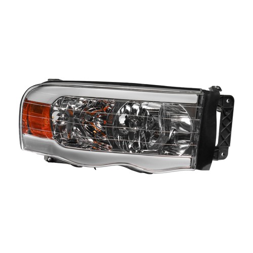 Dodge Ram 1500 2500 3500 2003-2005 faros LED cromados con barra DRL luces delanteras - Imagen 3 de 10