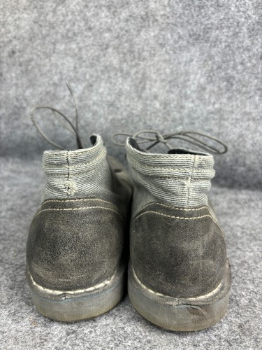 Rogue Chukka Boot Men's 10 Gray Suede Leather Lace Up Ankle - Picture 5 of 9
