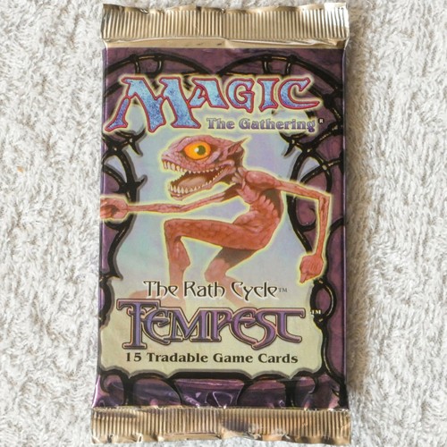MTG: TEMPEST Paquete de refuerzo sellado de caja - Magic - Tempest Block - Inglés - Imagen 1 de 4