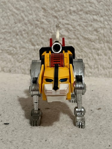 Vintage Voltron Yellow #5 Lion Diecast Metal Y&K 1981 Japan GB36 Toy Go Lion - Picture 4 of 4