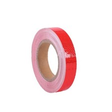 Reflective Tape, 1 Roll 82 Ft x 1-inch Safety Tape Reflector, Red