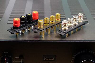 激レア　Sansui D-717W A-515 オーディオ機器セット Sansui G-871DB speaker terminal upgrade kit | eBay