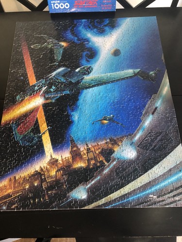 STAR TREK The Next Generation Home to Dos'Nos 1000 Piece Jigsaw Puzzle - Picture 2 of 4