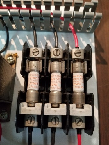 Magnetek Jefferson Transformer 636-1121 Board with Contactors & Fuses 1J-1928-Y4 - Picture 4 of 5