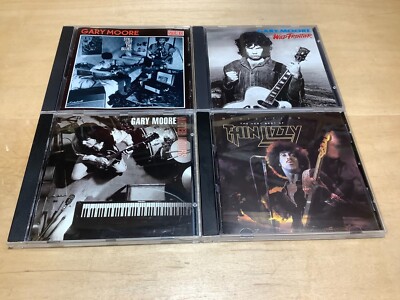 Gary Moore & Thin Lizzy 4 CD Lot - Amazing!