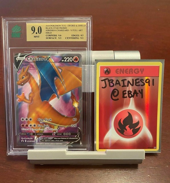 (B) Pokèmon Champions Path Graded Charizard V PROMO Full
