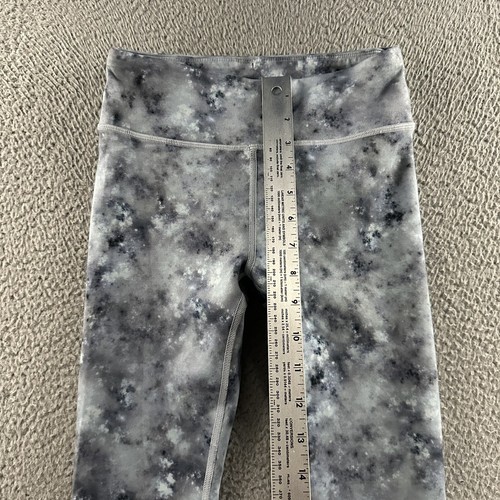Athleta Girls Pants Blue Size Large 12 Leggings Tie Dye Stretch Polyester Blend - Picture 5 of 16