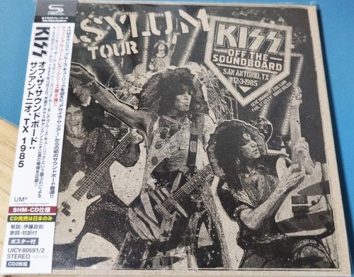 JOHN'S 2025 JAPAN MLPS SHM 2CD KISS OFF THE SOUNDBOARD SAN ANTONIO TX 12.3.1985
