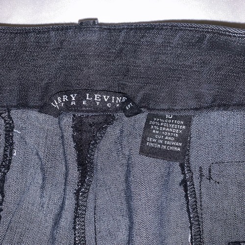WOMENS LARRY LEVINE Capri SIZE 10 POCKETS - Picture 4 of 9