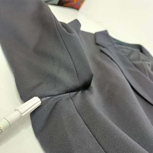 Hugo Boss Reda Italy Virgin Wool Blazer Jacket Size 44 Super 100 Two Button - Picture 6 of 12