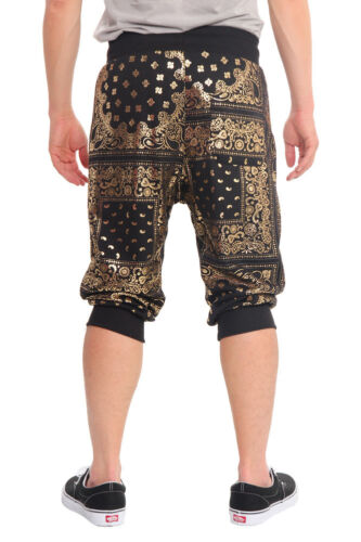 Men's Athletic 3/4 Leg Gym Workout Active Yoga Pants Capri Jogger Shorts -Part-2 - Picture 16 of 152