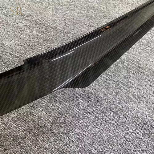 9PCS Dry Carbon Dash Center Door Interior Trim Fits BMW 5 Series G30 2018-2023 - Picture 8 of 12