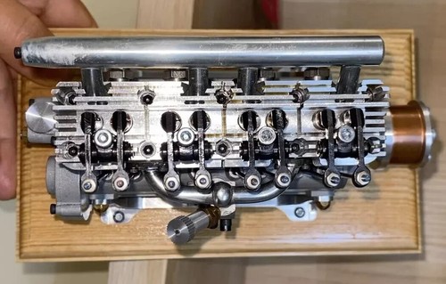PROFI CIRRUS 1/6 17cc Inline 4 Cylinder RC Model Engine ( Made in Ukraine ) NEW - Picture 4 of 9