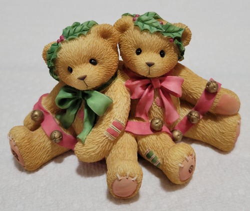 Cherished Teddies Ring in the Holidays with Me 466301  Bonnie Harold 1998 box - Picture 1 of 7