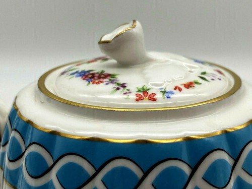 Vintage Flower Trellis (1775) Royal Worcester Limited Edition Certificate Teapot - Picture 4 of 12