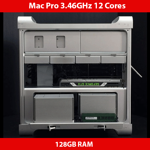 2012 Mac Pro | 3.46Ghz 12 Cores | 128GB RAM | 1TB SSD | TITAN X 12G Pascal - Picture 2 of 2