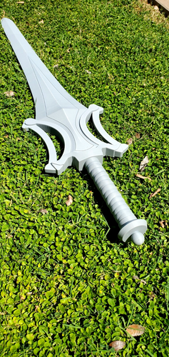 He Man MOTU Sword RAW DIY Kit 3D Printed Cosplay Costume Prop Halloween - Picture 2 of 6