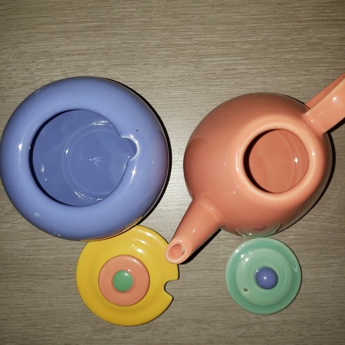 Vintage Lindt Stymeist Colorways Creamer & Sugar Set - Picture 5 of 7