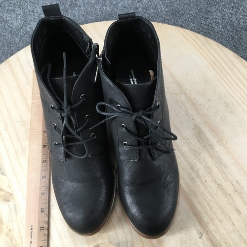 Cloudwalkers By Avenue Boots Womens 9.5 Wide Kylie Ankle Booties 205231 Black - Picture 6 of 17