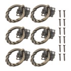 6St Türknauf Retro Metall Knöpfe Pro Tür Kommode Schrank Küchenschrank