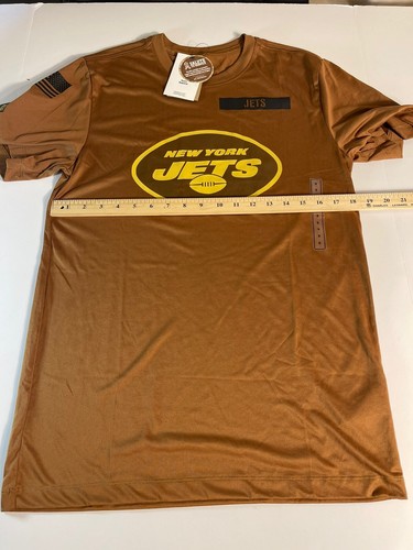 Nike New York Jets Salute to Service Brown Legend T-Shirt Herren Small Neu - Bild 9 von 12