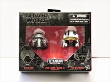 New Star Wars: The Force Awakens Black Series Kylo Ren & Poe Dameron Helmet #01