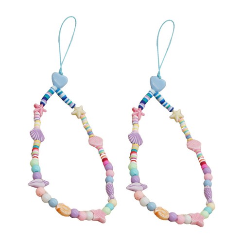 2 Pcs Mobile Phone Chain Ladies Accessories Pendants Anti-lost Lanyard - Zdjęcie 6 z 8