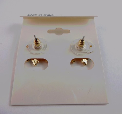Unicorn Earrings Gold Tone Metal Posts For Pierced Ears Mythical Magical - Picture 15 of 17