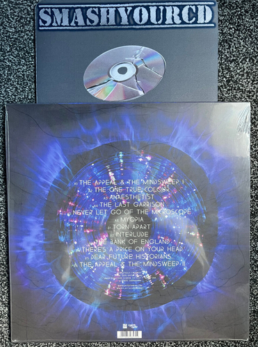 ENTER SHIKARI - THE MINDSWEEP(LTD EDT WHITE W/ BLUE & BLACK SPLATTER/INC. CD) - Picture 2 of 3