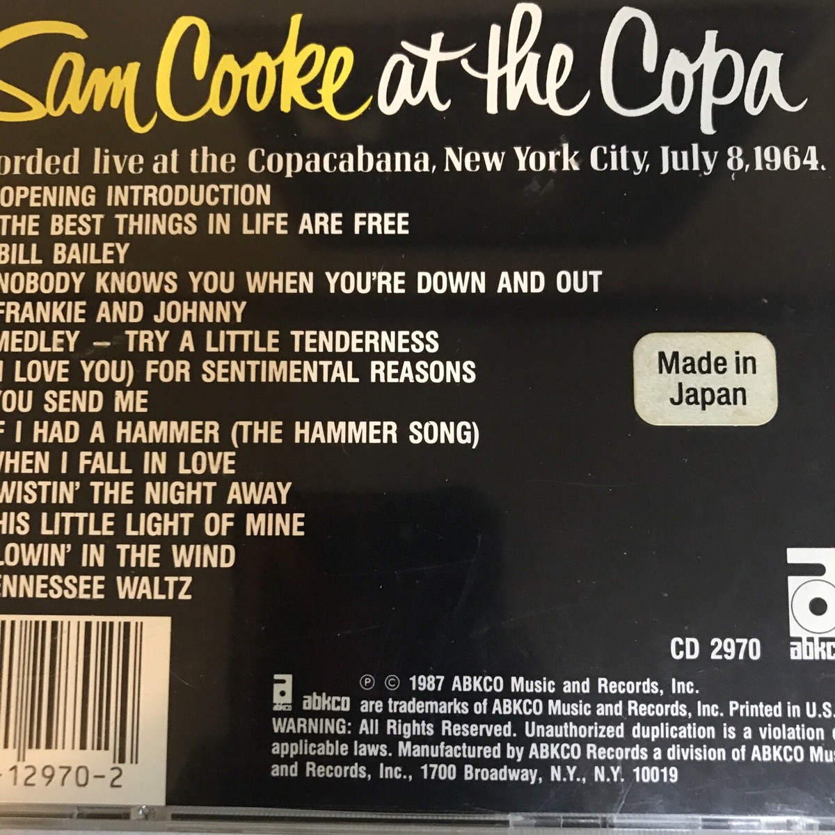 US盤The Best of Sam Cooke 51szm-C5gLL._UF1000,1000_QL80_.jpg